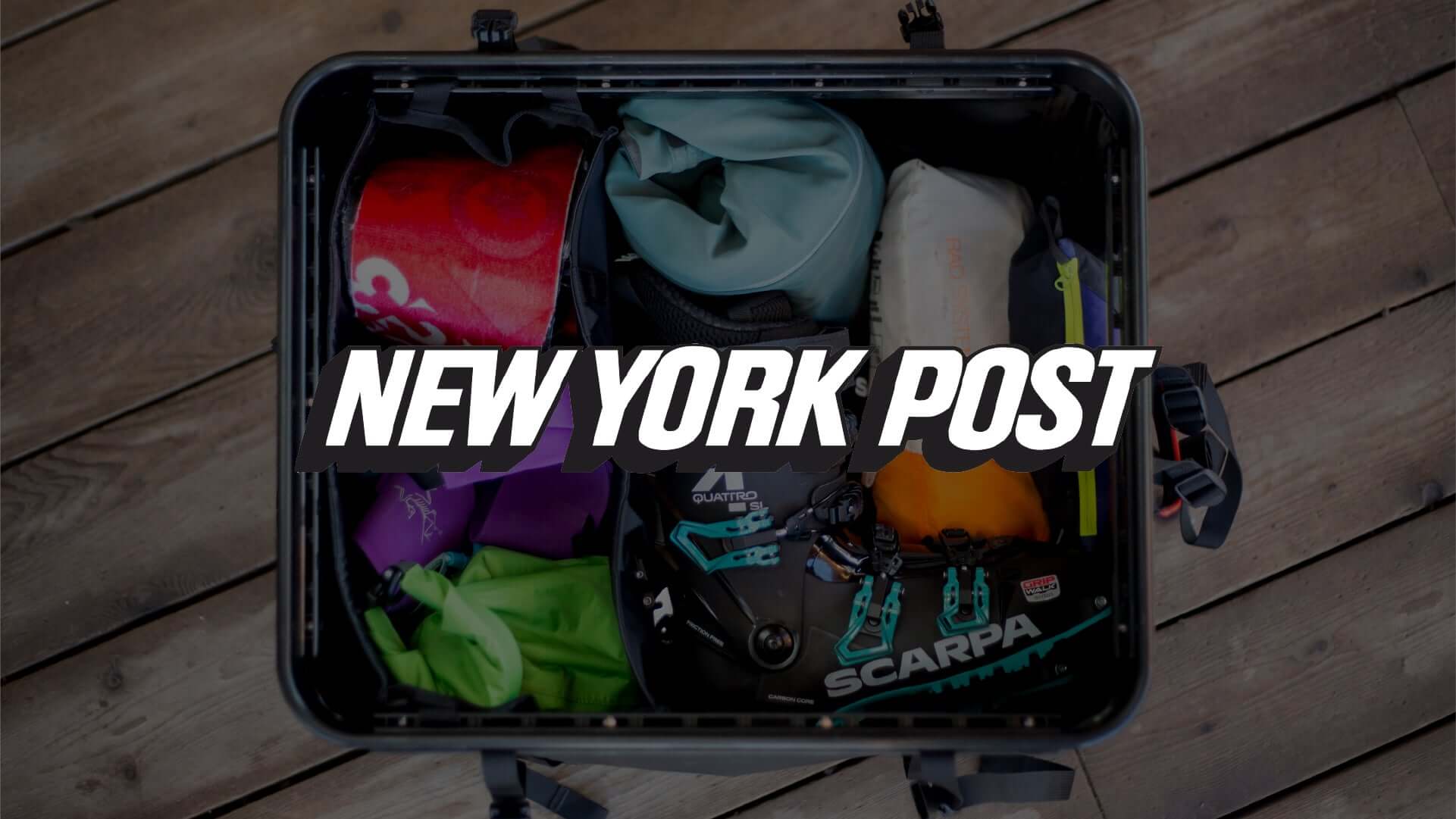 The RUX 70L is featured in the New York Post's "Best Camping Gifts For Christmas"